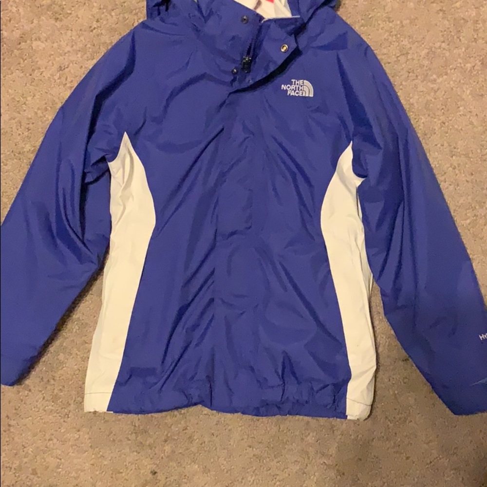 North face raincoat and fleece